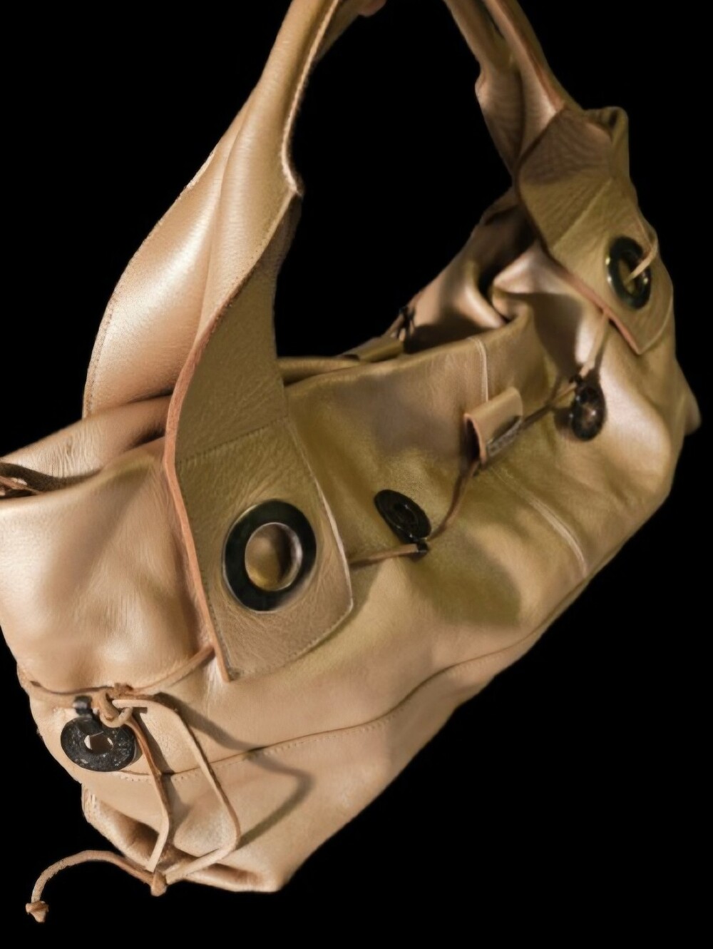 Manual LEGEND Handbag, Gold Luxury Handbag, Accessory Club Handbag